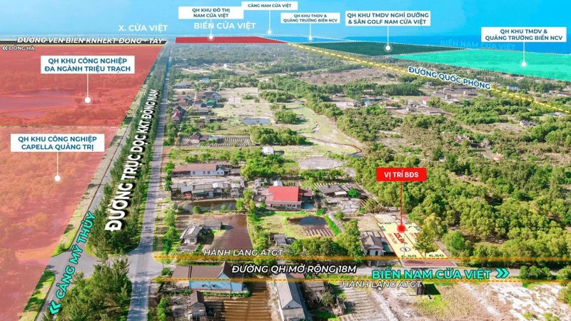 An toàn pháp lý, bảo toàn và gia tăng giá trị vốn khi sở hữu lô đất đối diện khu công nghiệp