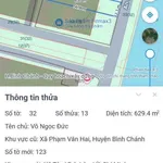 Bán đất mặt tiền đường An Hạ 1200m2, có 600m2 thổ cư, xã Phạm Văn Hai, Bình Chánh - Ảnh thu nhỏ 3