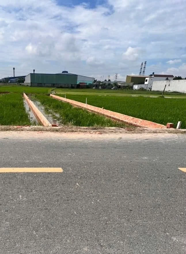 Bán đất mặt tiền đường nhựa Đức Hòa Long An 140m² - 1 tỷ 550 triệu - Ảnh 1