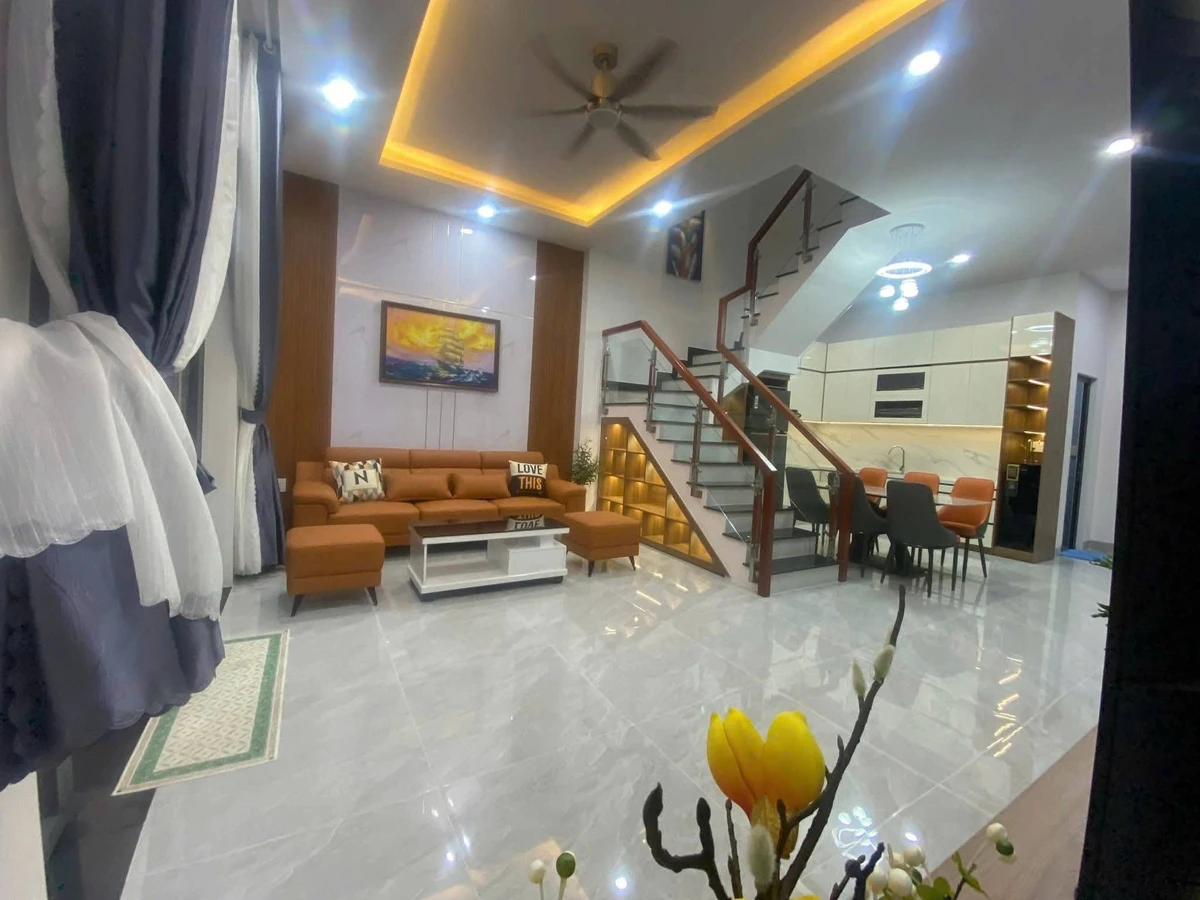 Nhà bán 2 mặt thoáng An Thạnh 130m² 4 phòng ngủ - Ảnh thu nhỏ 5