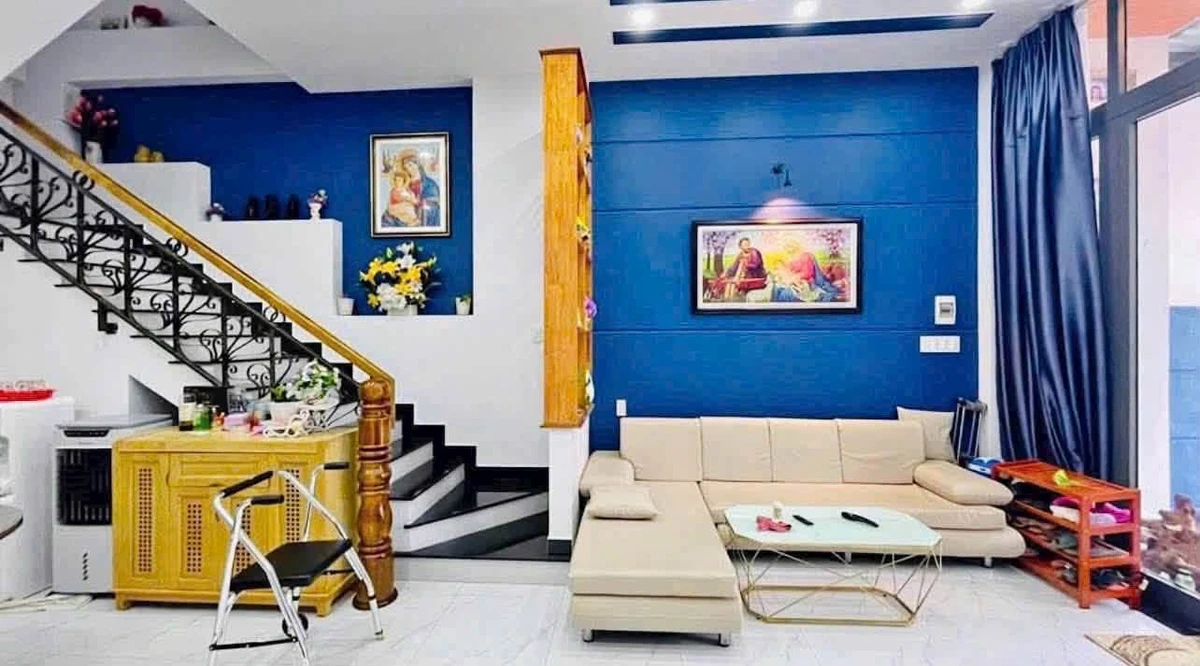 Bán nhà 3 tầng 60,4m² 4PN, 3,7 tỷ, Vĩnh Hiệp, Tây Nha Trang - Ảnh thu nhỏ 2