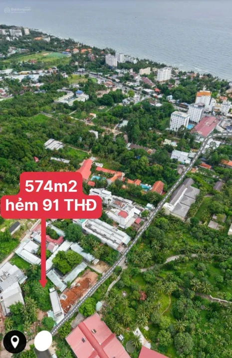 Bán 574m2 (245m2 TMDV) MT hẻm 91 Trần Hưng Đạo, giá rẻ hơn thị trường 40%, 16 tỷ