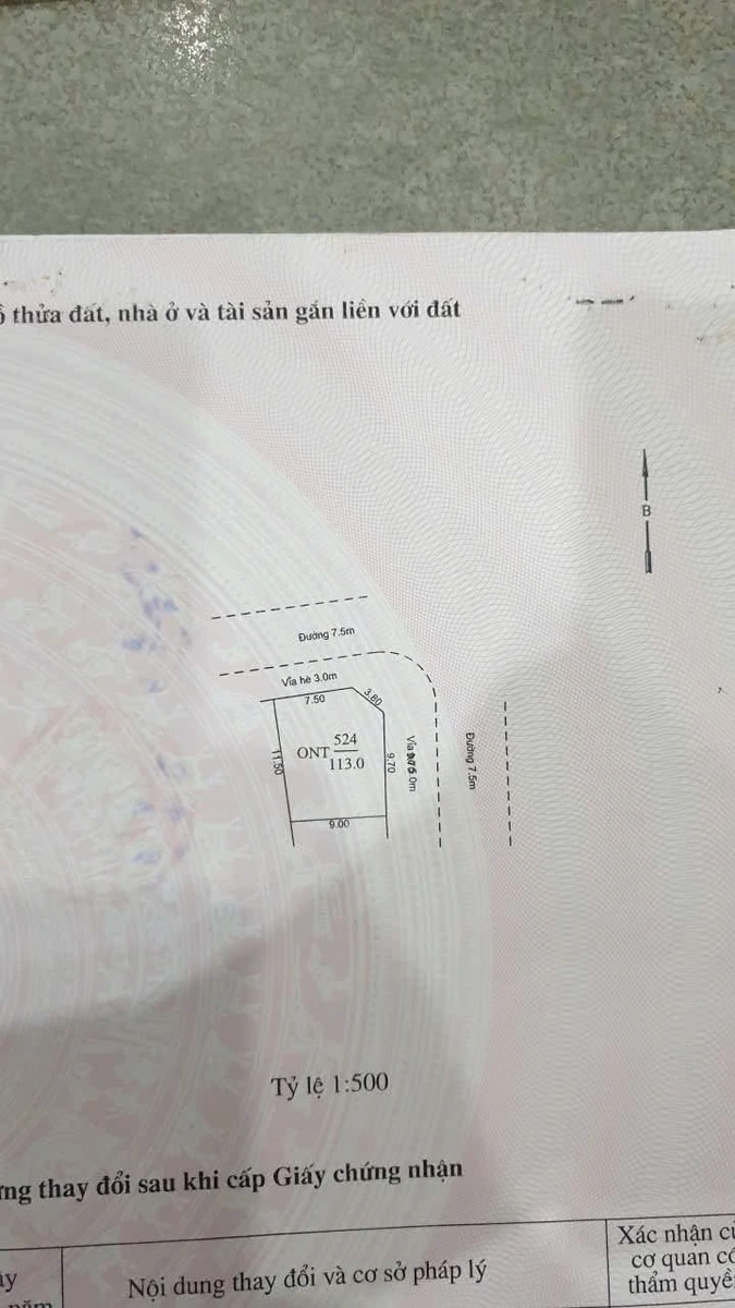 Bán nhà 3 tầng 113m² chợ Hóp Hóc Môn - Ảnh 1
