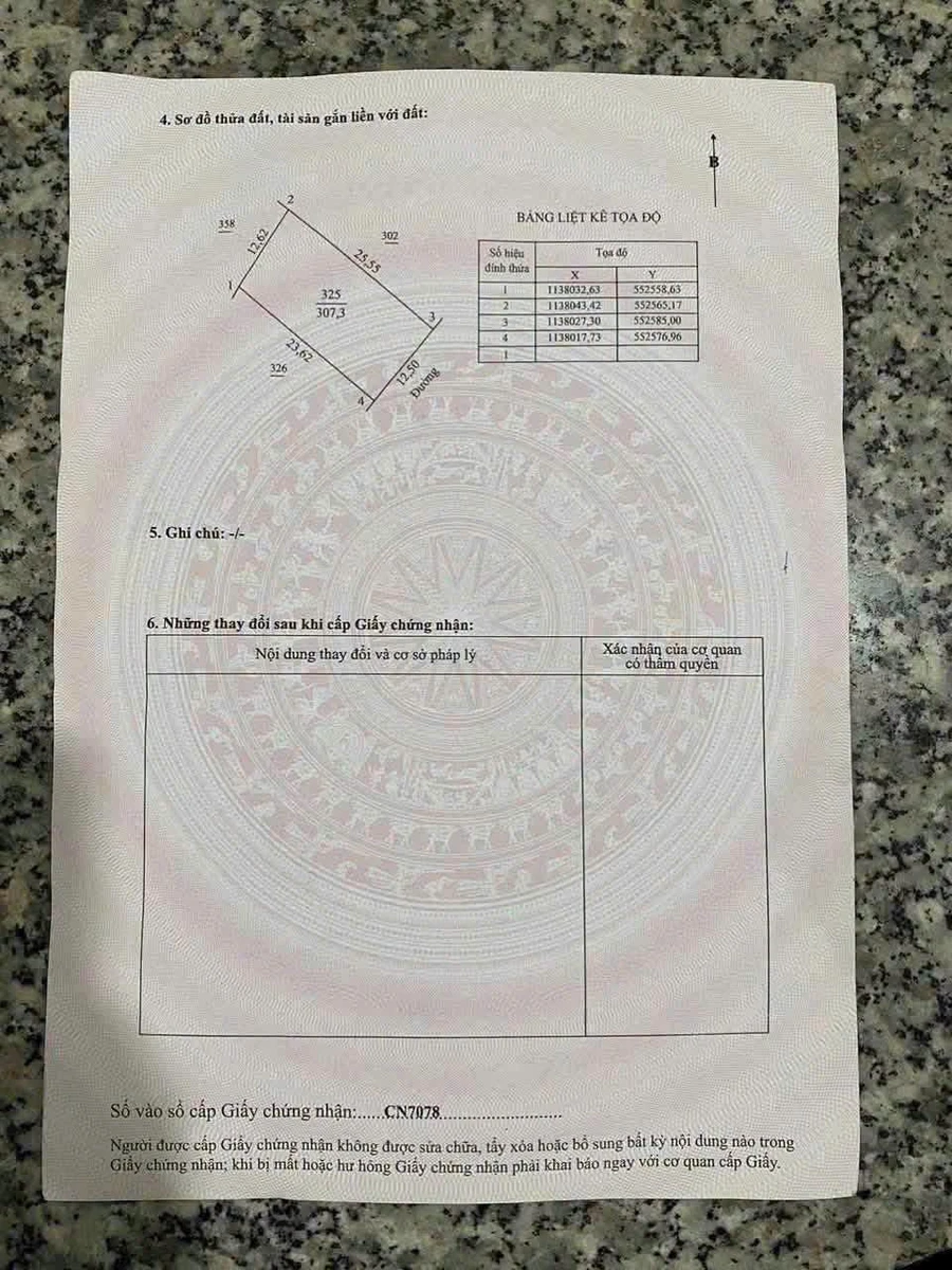 Bán đất 250m2 ngang 10m, có 50m thổ cư tại Quới Thành (nay là Tiên Thủy) - Ảnh 1