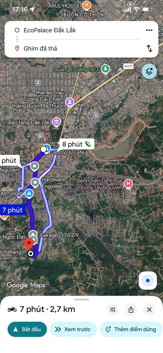 Bán đất hẻm 66 Mai Thị Lựu, Ea Tam, 100m² - 450 triệu - Ảnh thu nhỏ 2