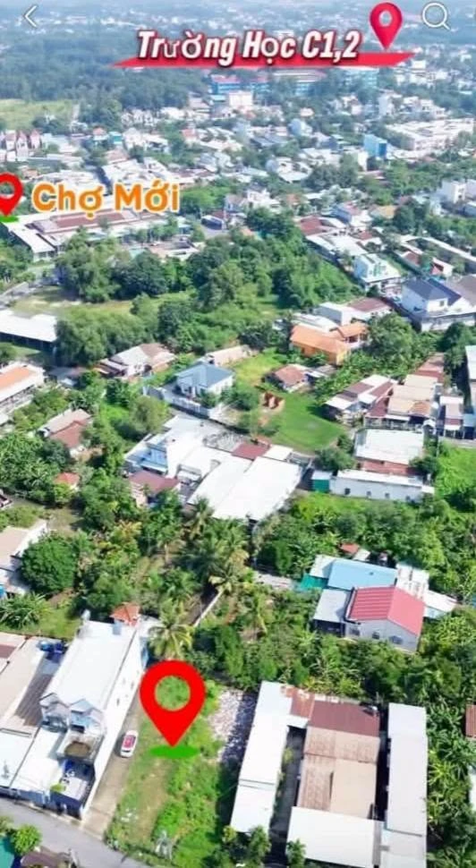 Bán đất lô góc 60m² gần chợ Tương Bình Hiệp, Thủ Dầu Một, Bình Dương - Ảnh 1