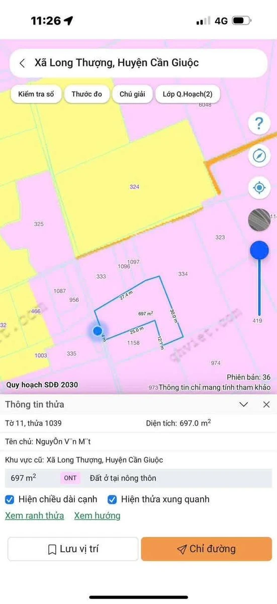 Bán nhà 1 trệt 1 lầu 4PN 100m² thổ cư, Long An - Ảnh thu nhỏ 2