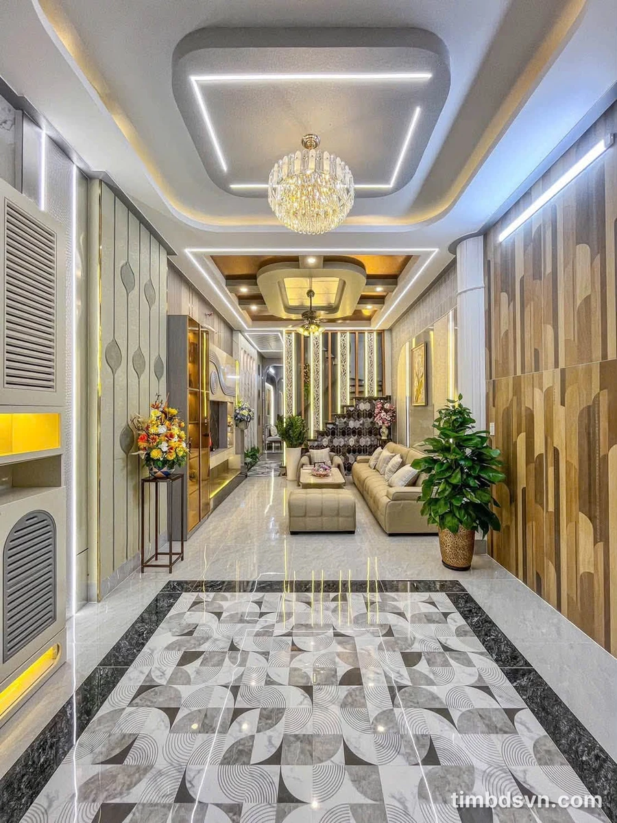 Nhà 2 lầu 200m² sắp hoàn thiện gần trường THPT An Khánh - Ảnh thu nhỏ 4