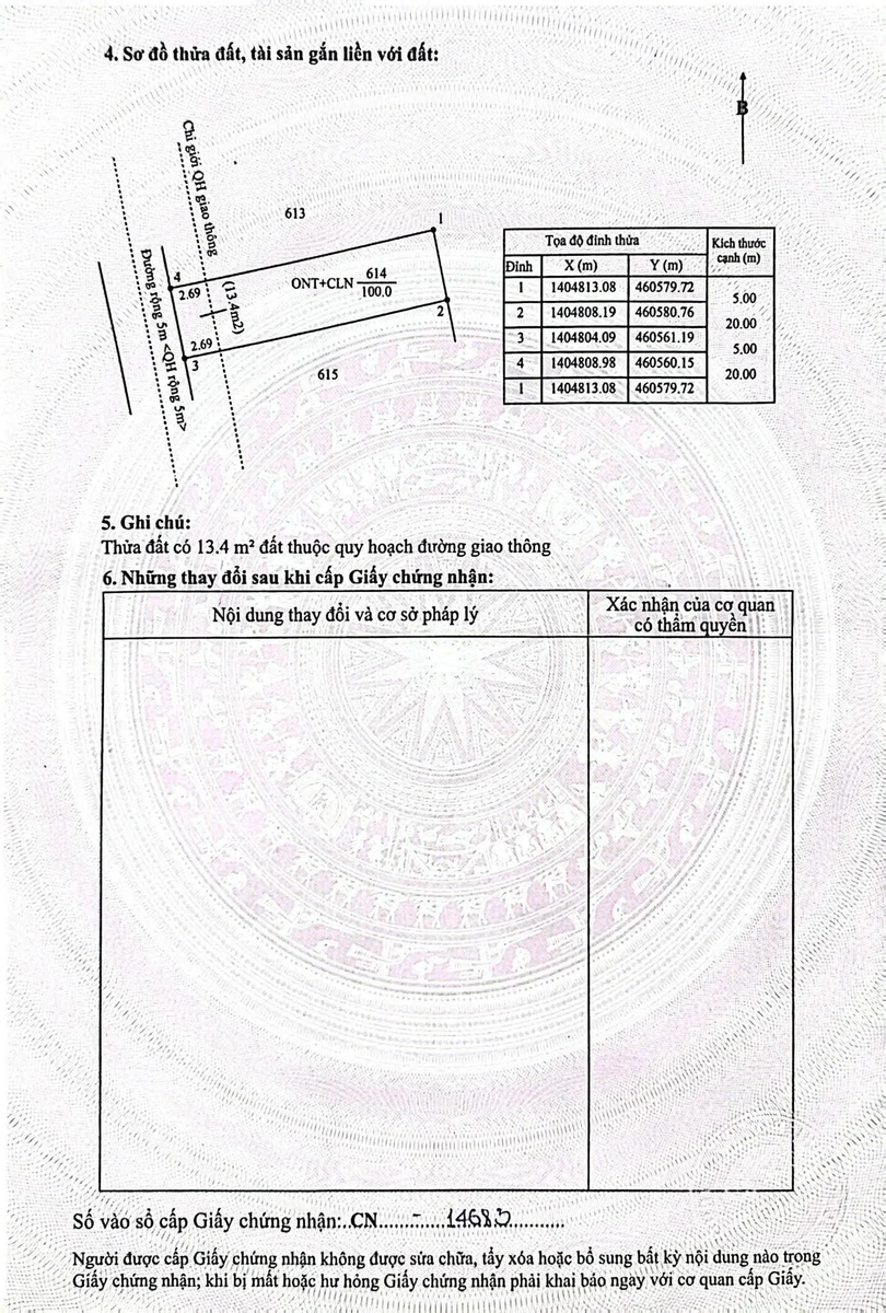 Bán đất Tân An 100m² 850 triệu - Ảnh thu nhỏ 2