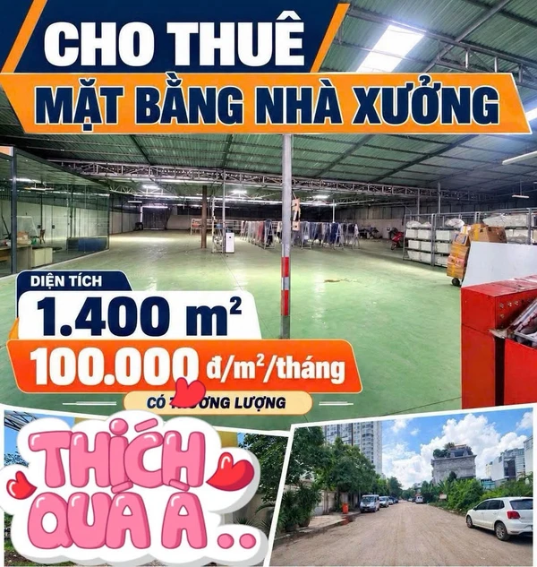Cho thuê kho xe container 1.400m2 Đào Trí Q7 100k/tháng