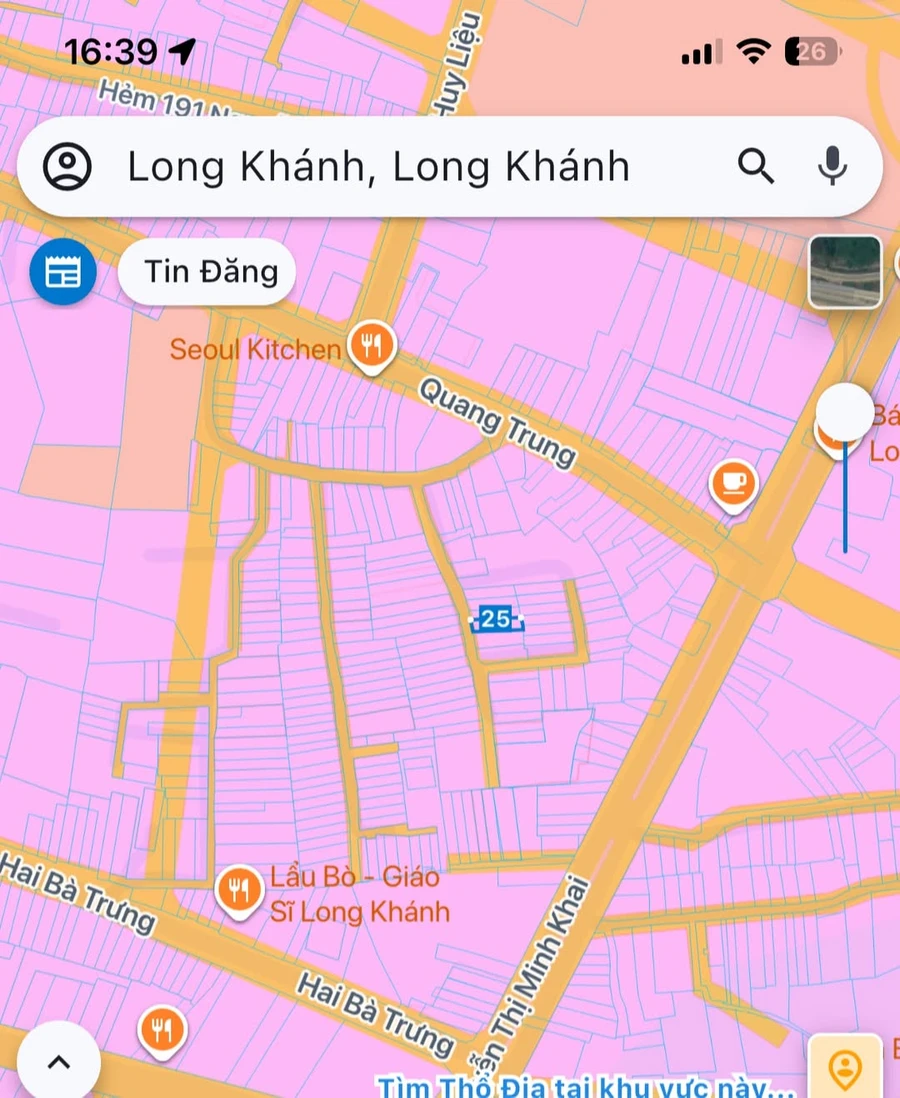 Bán đất thổ cư 6x25 sổ riêng, nở hậu, trung tâm Long Khánh, giá 3,5 tỷ - Ảnh 1