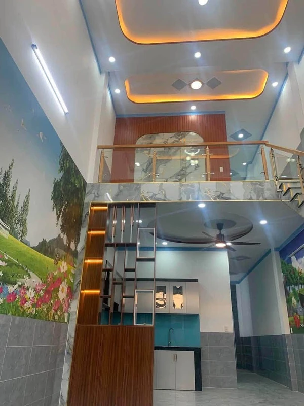 Bán nhà gác lửng 4.5x20m (90m²) Phú Sơn 1 tỷ 990