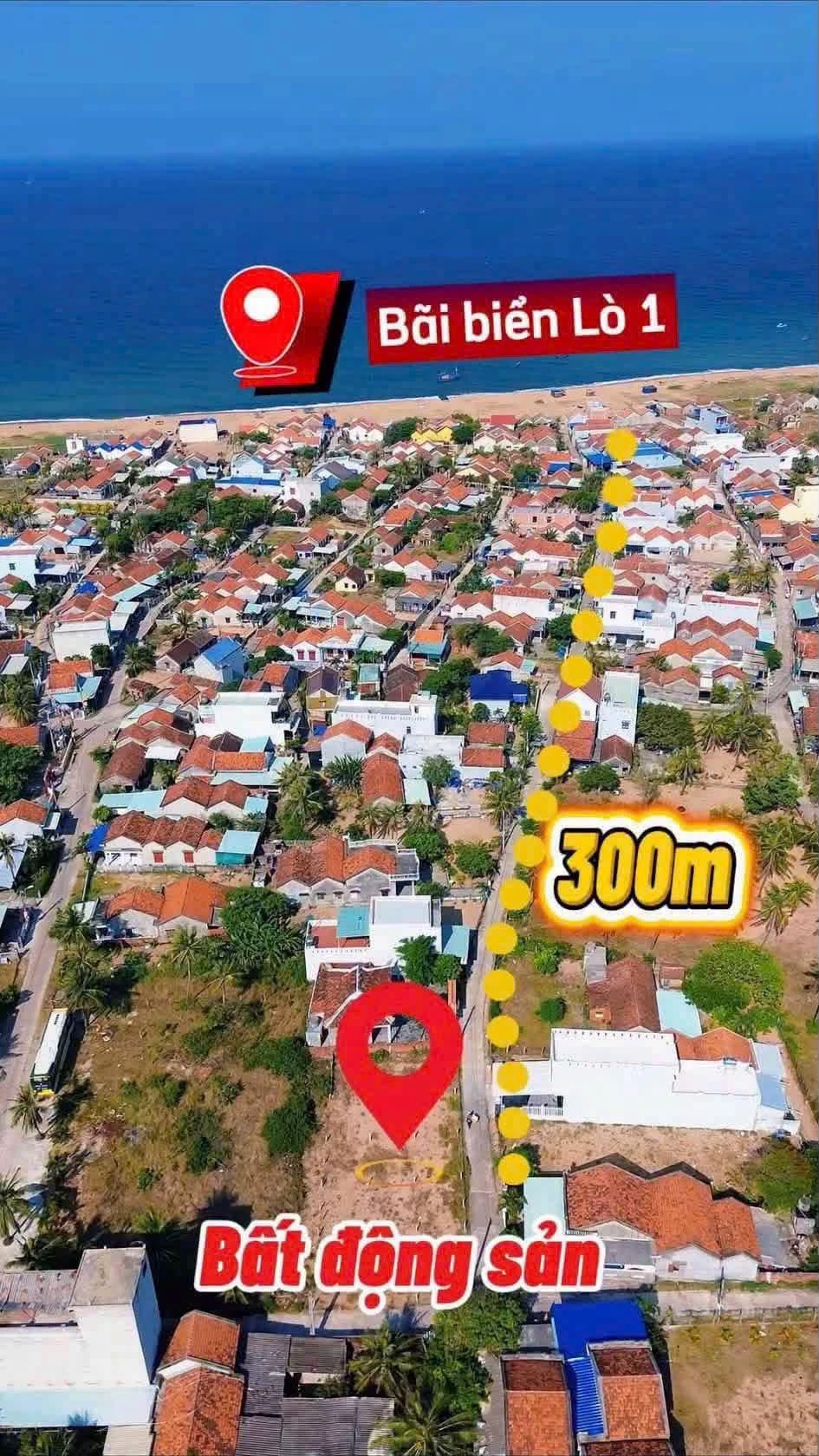 Bán 3 lô đất biển Đông Hoà Phú Yên 3.8 tỷ - Ảnh 1