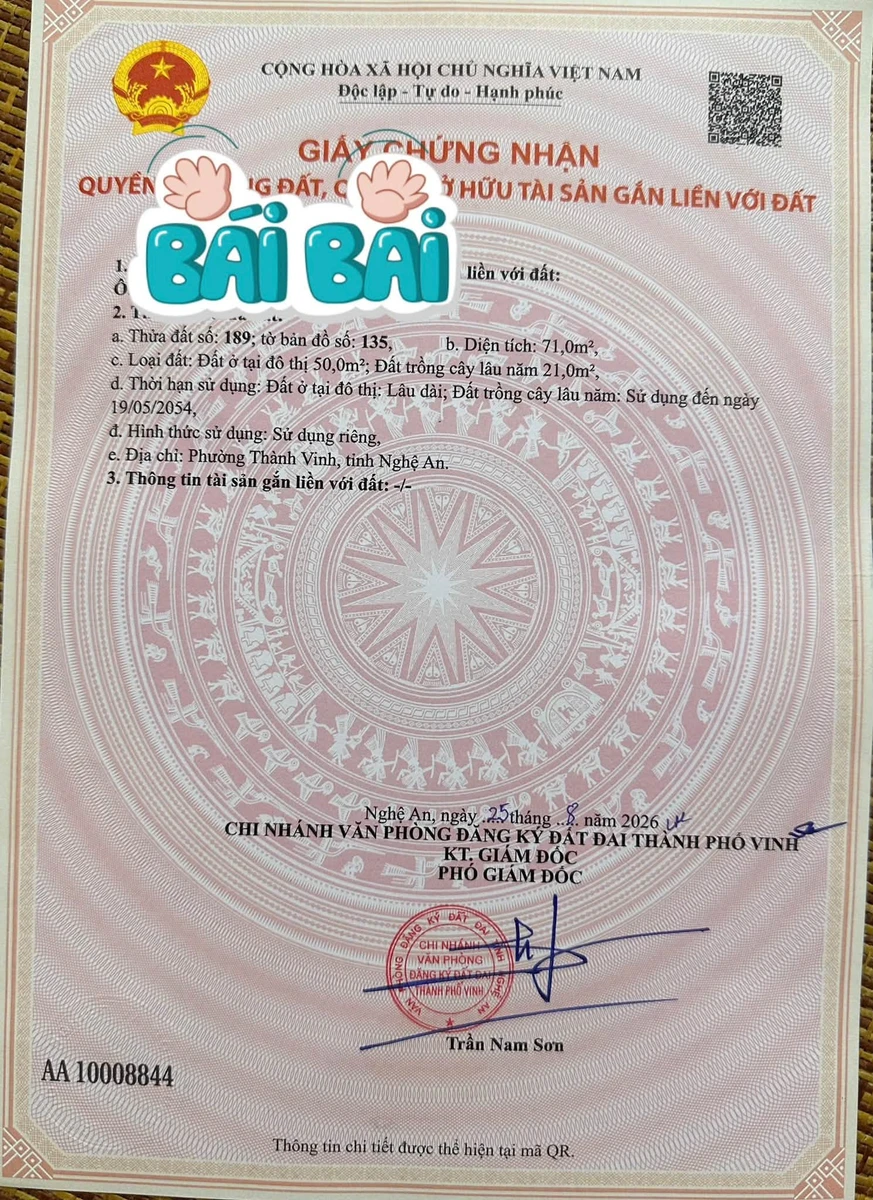 Bán đất thổ cư 71m2 sát KĐT Nam Lê Lợi 3 tỷ - Ảnh thu nhỏ 5