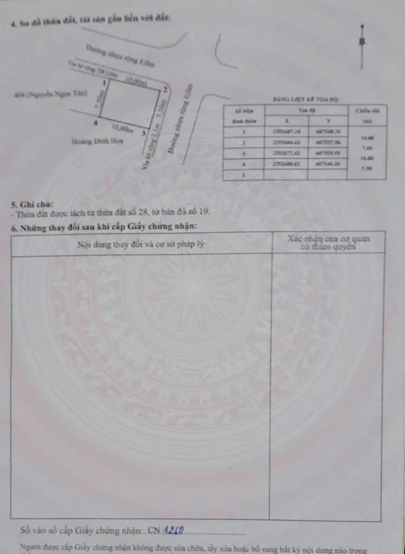 Bán lô đất 75m2 mặt tiền 7.5m Đoàn Kết Hải Phòng