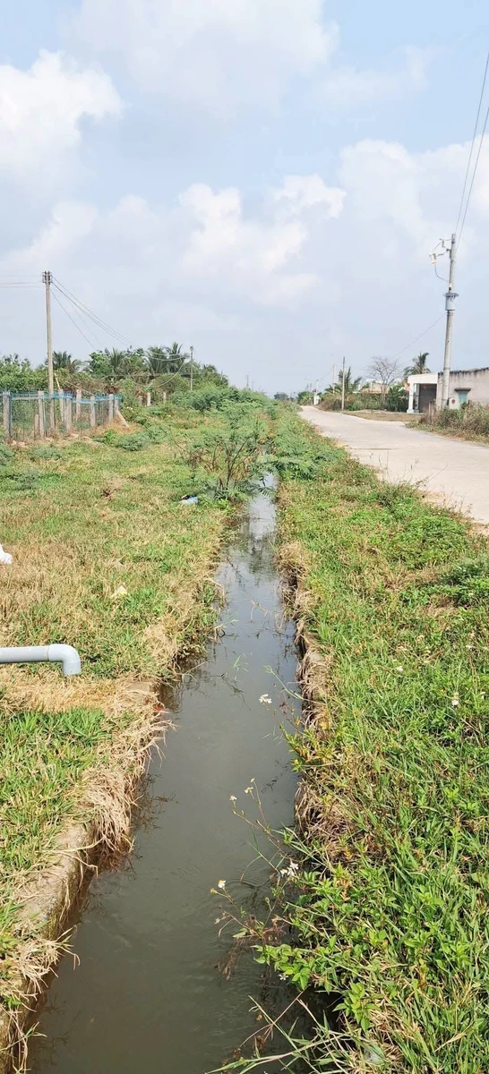 Bán đất mặt tiền kênh N27 750m² Hàm Liêm, Bình Thuận - Ảnh 1