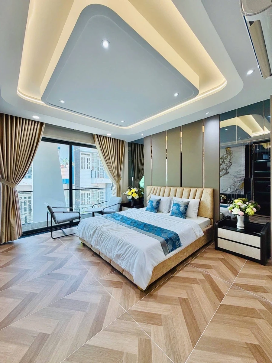 Bán nhà 4x15m 1 trệt lửng 4 lầu thang máy, full nội thất, An Hội Tây, Gò Vấp - Ảnh thu nhỏ 5
