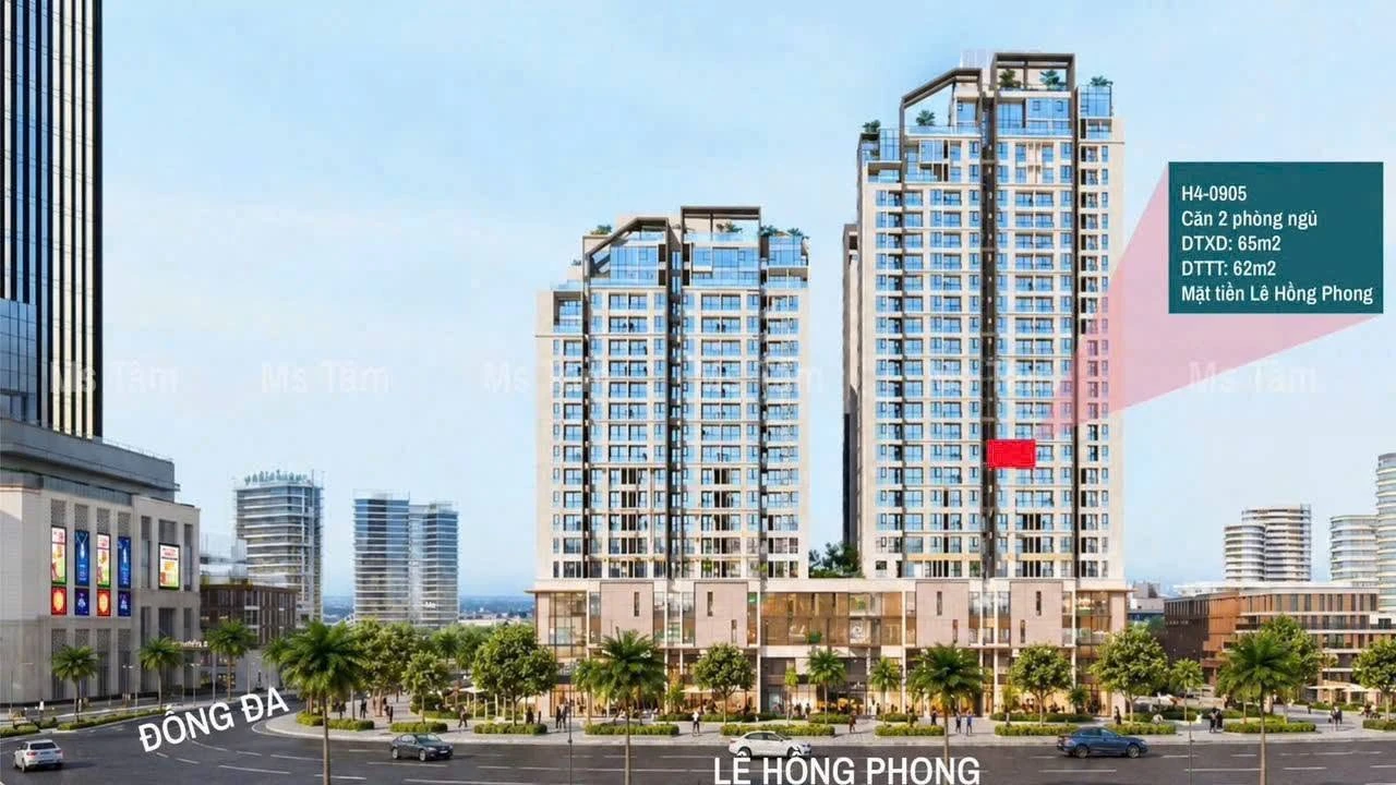 Bán căn hộ 2PN Hue Heritage 62m² giá 3,627 tỷ - Ảnh 1