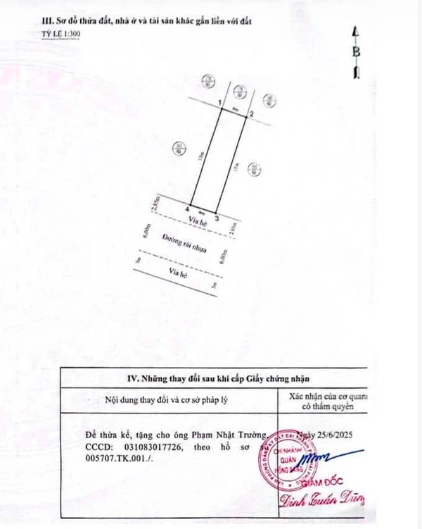 Bán lô đất 60m2 khu An Trì, Hồng Bàng, Hải Phòng