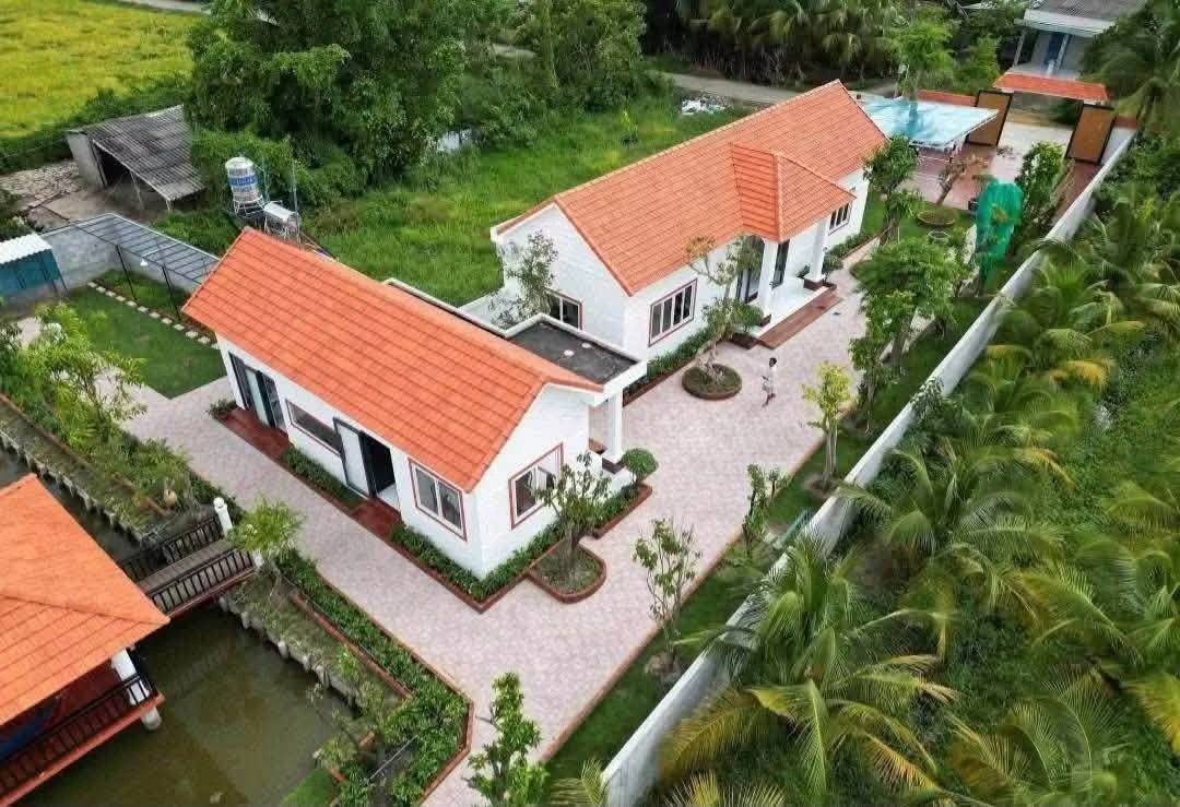 Bán nhà vườn 1230m2 giá 4,95 tỷ tại Hòa Phú, Châu Thành, Long An - Ảnh 1