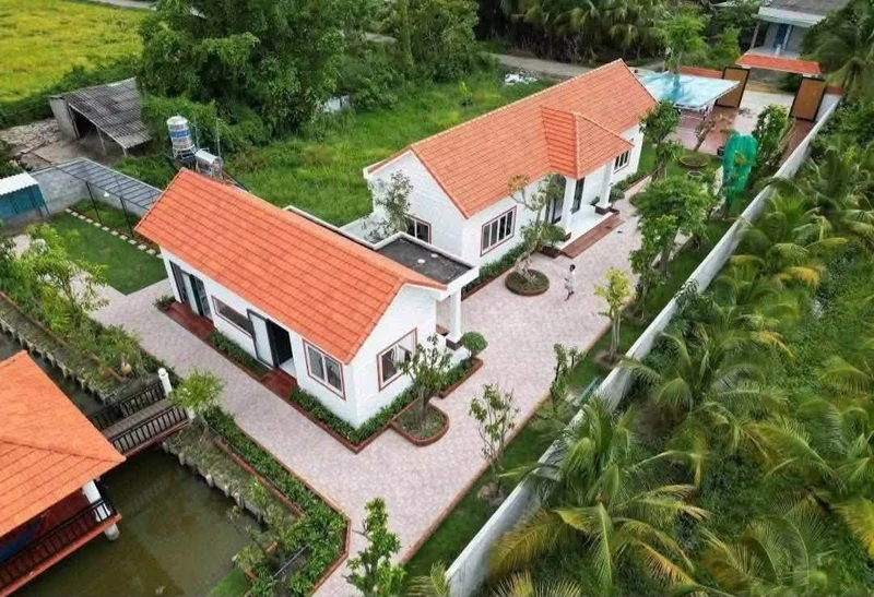 Bán nhà vườn 1230m2 giá 4,95 tỷ tại Hòa Phú, Châu Thành, Long An