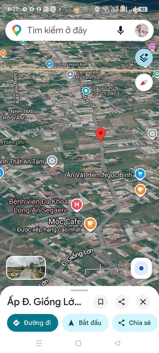 Bán đất nền 5,6x37m Mỹ Hạnh, Tây Ninh - 3 tỷ 990 - Ảnh thu nhỏ 3