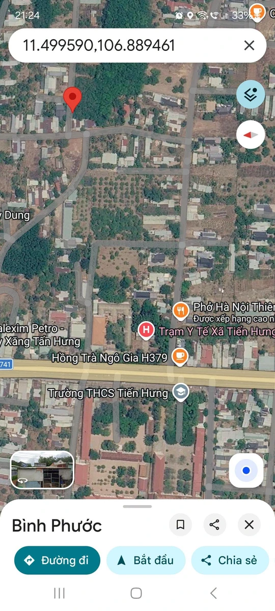 Bán 100 m² đất ở Phường Bình Phước, Bình Dương, 800 triệu - Ảnh thu nhỏ 3