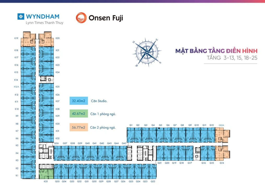 Cần nhượng lại căn tầng 16 tòa Q Wyndham Thanh Thủy - chỉ 1,7 tỷ - Ảnh 1
