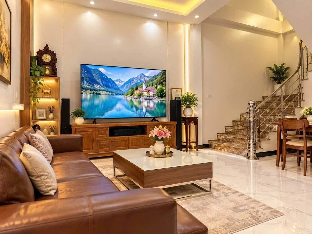 Bán nhà góc 3 mặt thoáng 35m2 3 tầng 4 tỷ Lại Xá Hoài Đức - Ảnh 1