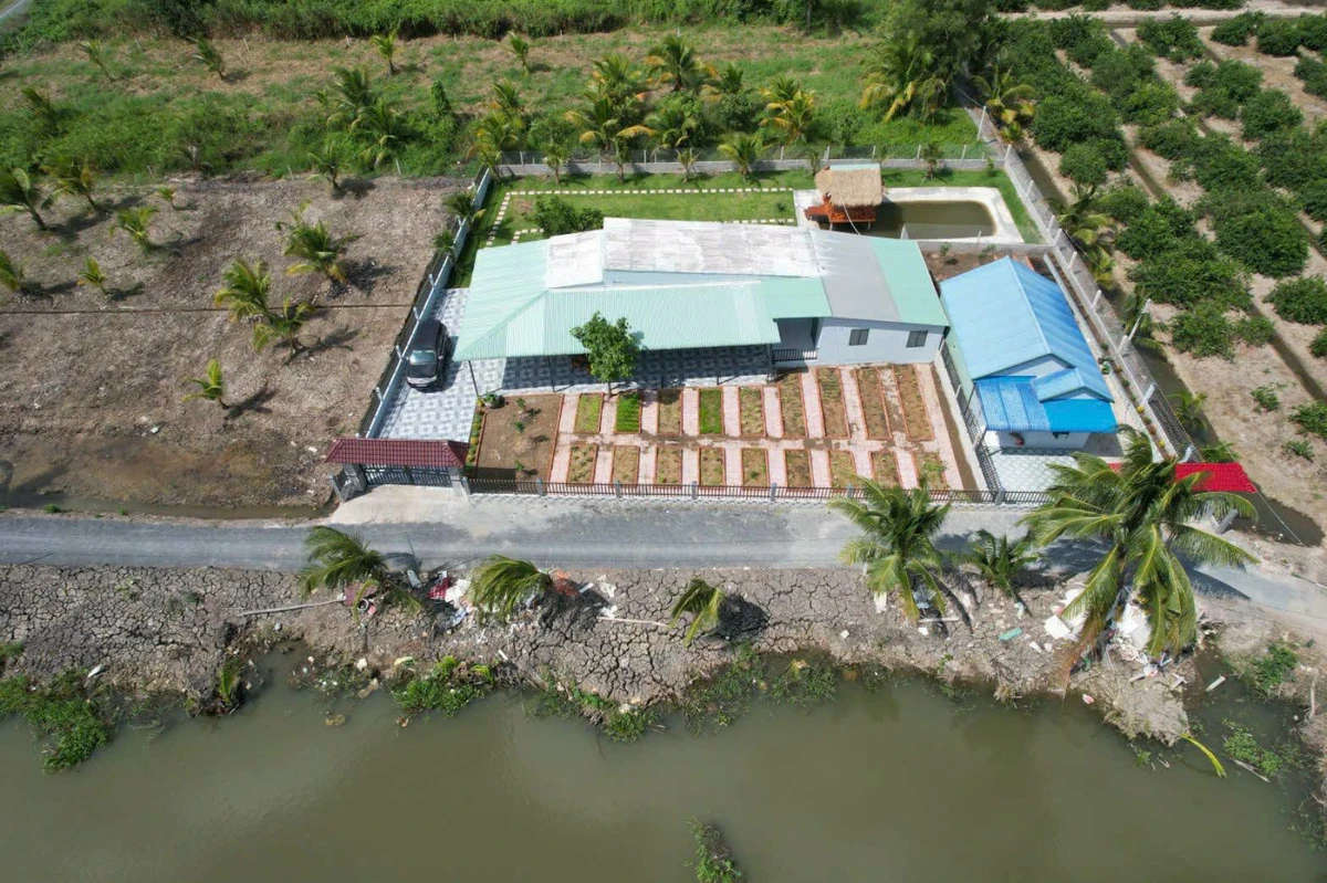 Nhà vườn 1052m² view sông Vàm Cỏ Đông, Tây Ninh, 2.9 tỷ - Ảnh thu nhỏ 4