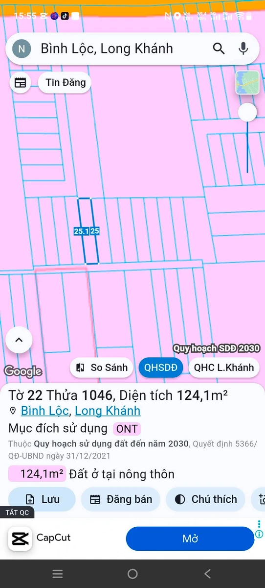 Bán nền đất 125m2 Long Khánh 1 tỷ 100 triệu - Ảnh thu nhỏ 4
