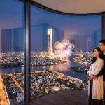 CĂN HỘ PENTHOUSE 3 PN 100MM2 VIEW SÔNG CHỈ 3,8 TỶ - TT CHỈ 1,2 TỶ NHẬN NHÀ - GIÁ GỐC CDT SUNGROUP - Ảnh thu nhỏ 5