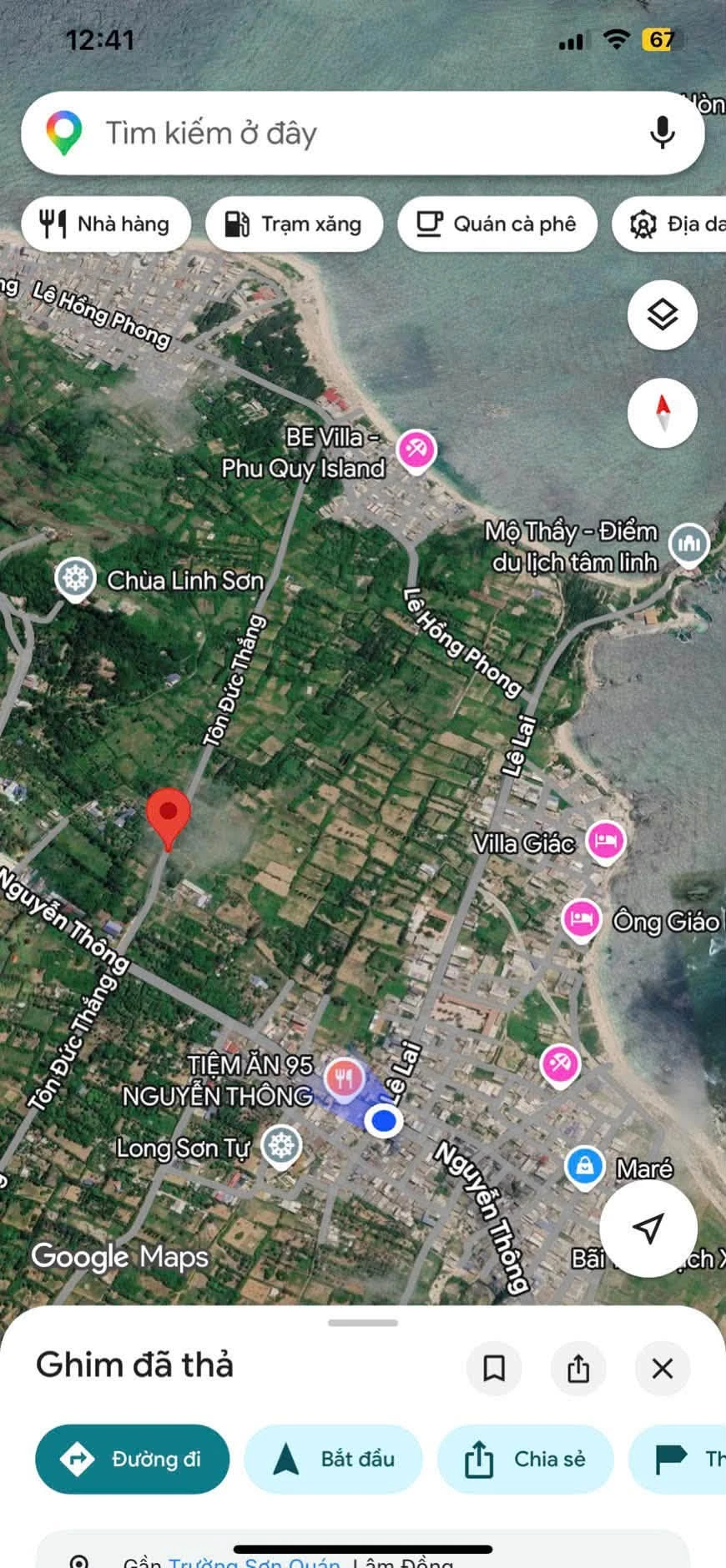 Bán đất 3 mặt tiền đường Tôn Đức Thắng, 763,8m2, đặc khu Phú Quý, cách biển 800m - Ảnh 1