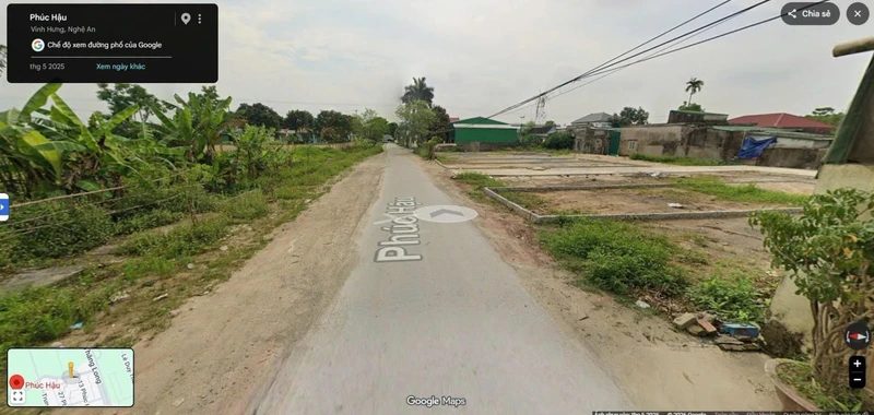 Bán lô đất mặt đường Phúc Hậu, Nghi Liên, 98.7m² - 2.6 tỷ