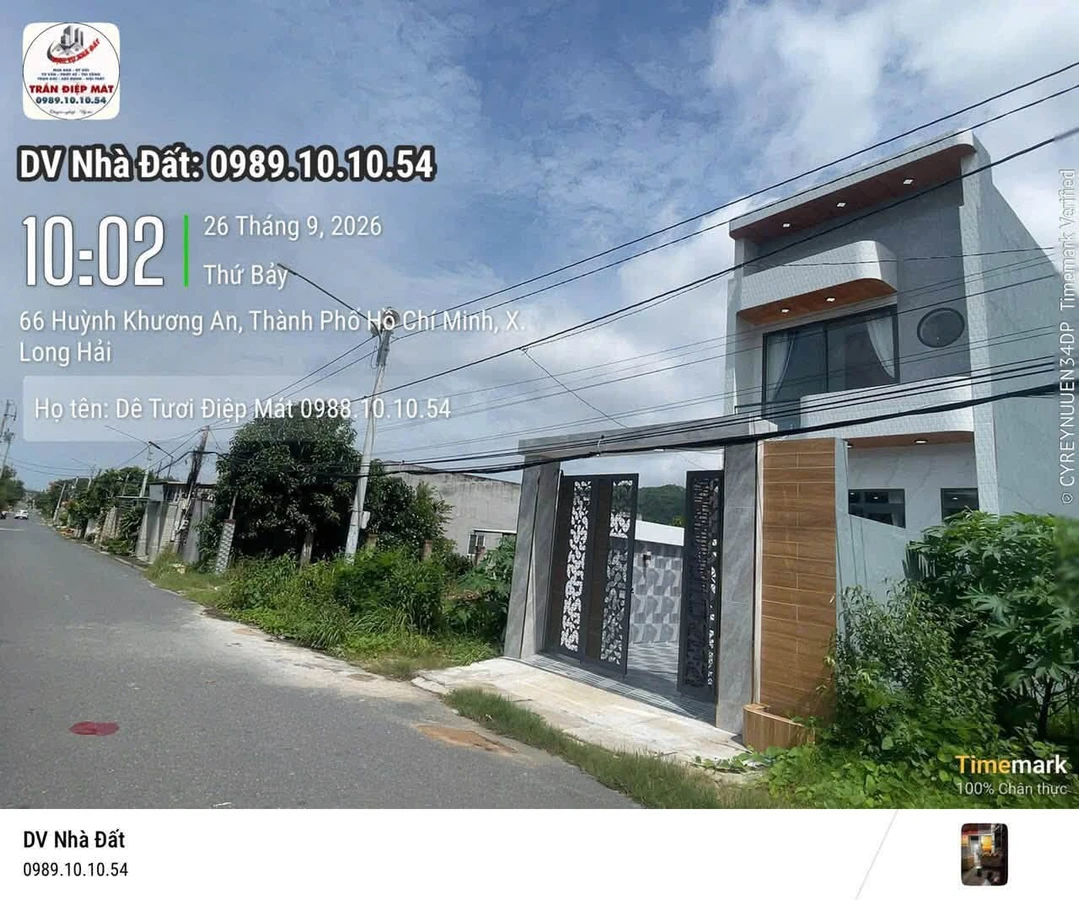 Bán nhà 1 trệt 1 lầu 3PN Long Hải Vũng Tàu 80m² 3tỷ335tr - Ảnh thu nhỏ 3