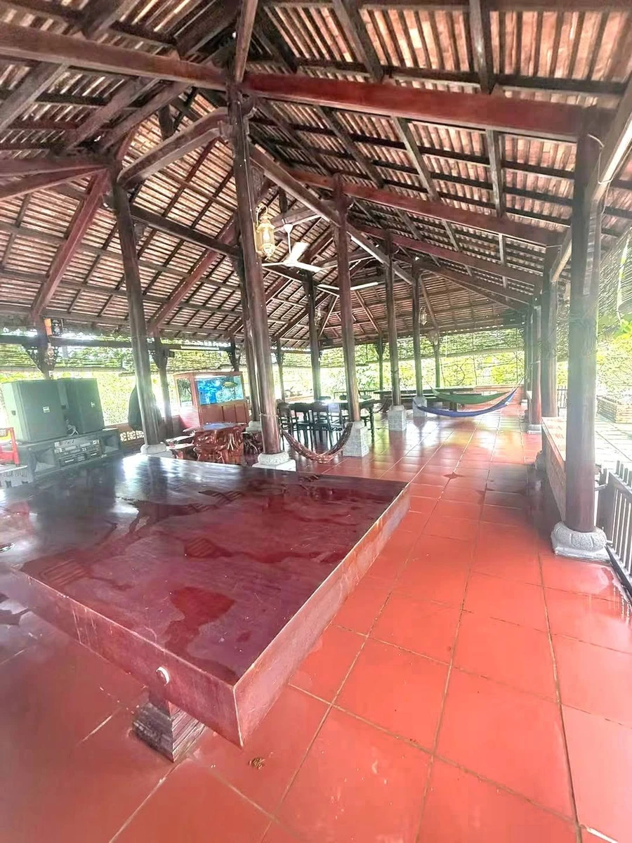 Bán khu nhà vườn 5.150m² có nhà gỗ cổ, ao cá tại An Điền, Bến Cát, Bình Dương - Ảnh thu nhỏ 3