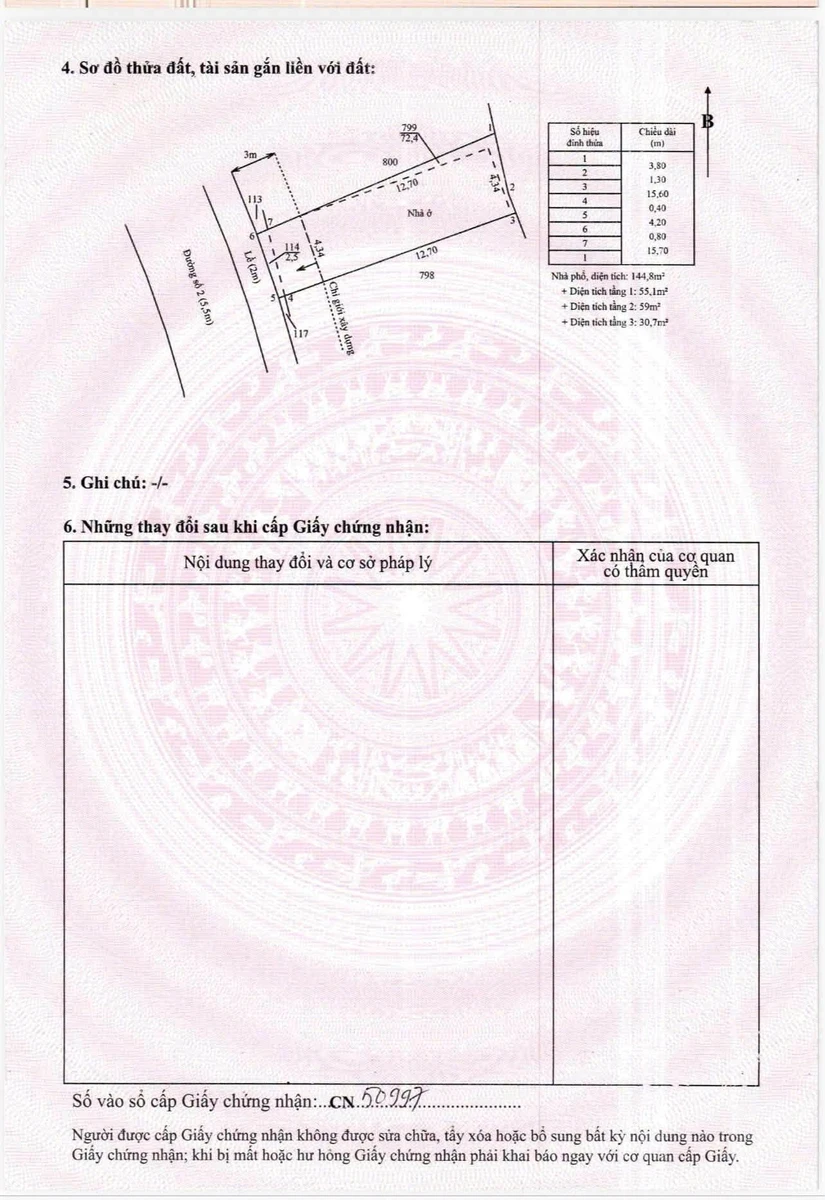 Bán nhà 1 trệt 2 lầu 74,9m² gần chợ Long Thượng, Phước Lý, giá 3,2 tỷ - Ảnh 1