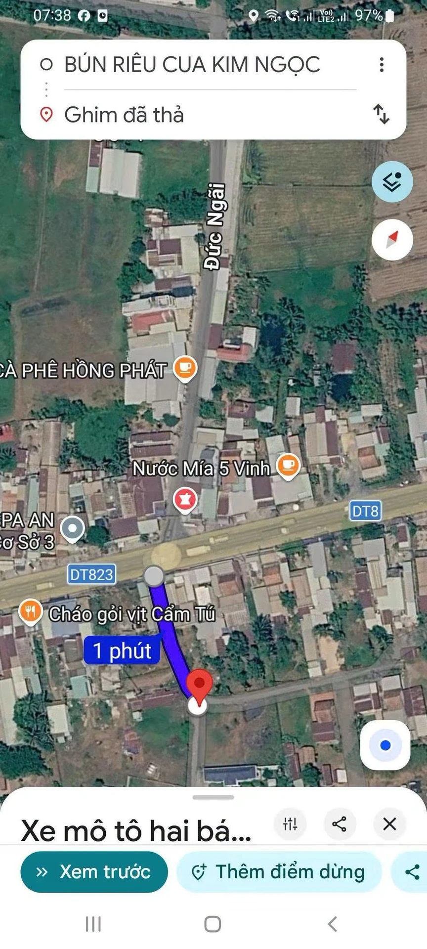 Bán 7 lô đất thổ cư sổ riêng từng lô, giá từ 800 triệu, xã Đức Lập Hạ, Đức Hòa - Ảnh 1