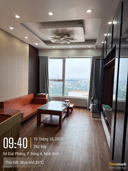Bán căn hộ 72m2, 1,65 tỷ, tại Nam Định Tower, Điện Biên, Cửa Bắc, Nam Định - Ảnh thu nhỏ 2