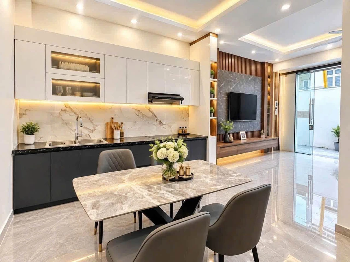 Bán nhà 4 tầng 42m² 4 phòng ngủ Thiên Lôi Quận 5 - Ảnh thu nhỏ 5