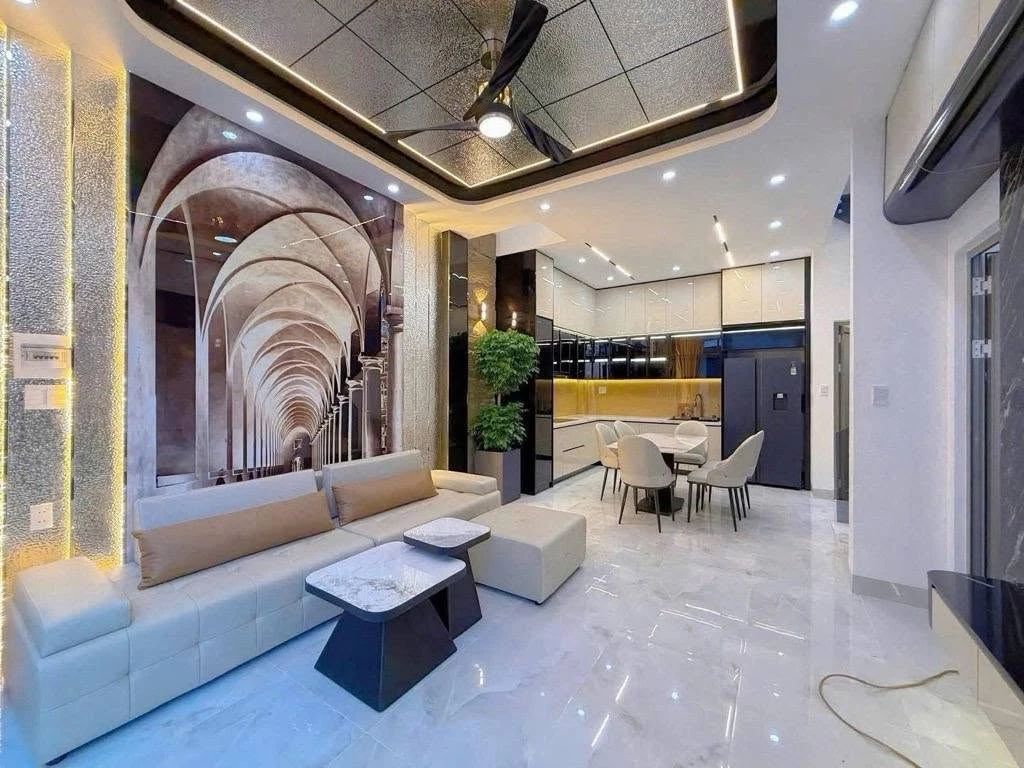 Bán nhà 3 tầng nội thất, Trần Cao Vân, Đà Nẵng, 49m², 4.65 tỷ - Ảnh 1