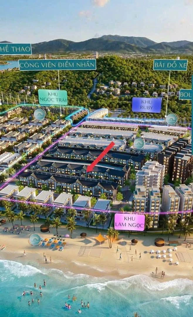 Bán shophouse Lam Ngọc Vinhomes Pearl Bay 255m² Nha Trang - Ảnh thu nhỏ 2