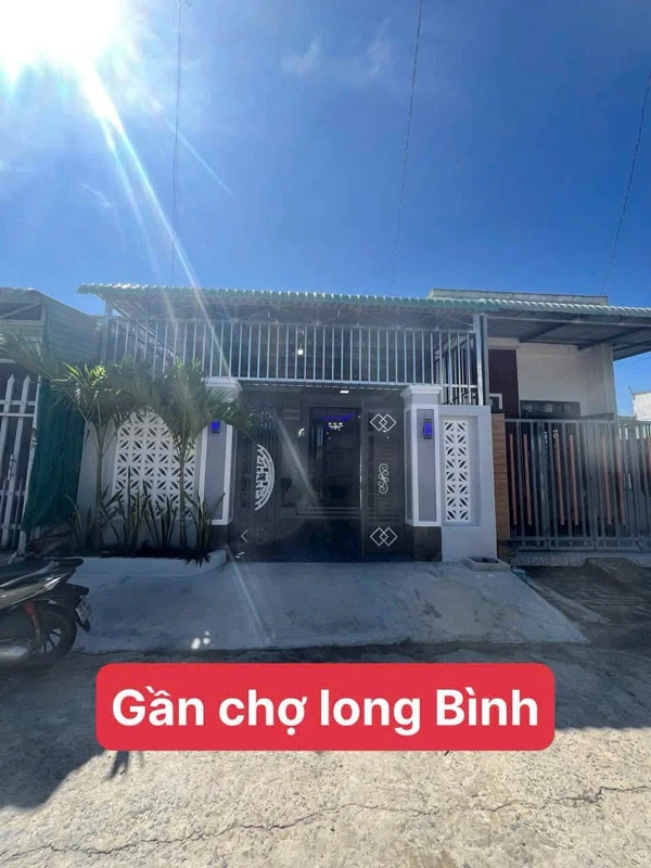 Bán nhà mới 2PN gần chợ Long Bình Tây Ninh 96m²
