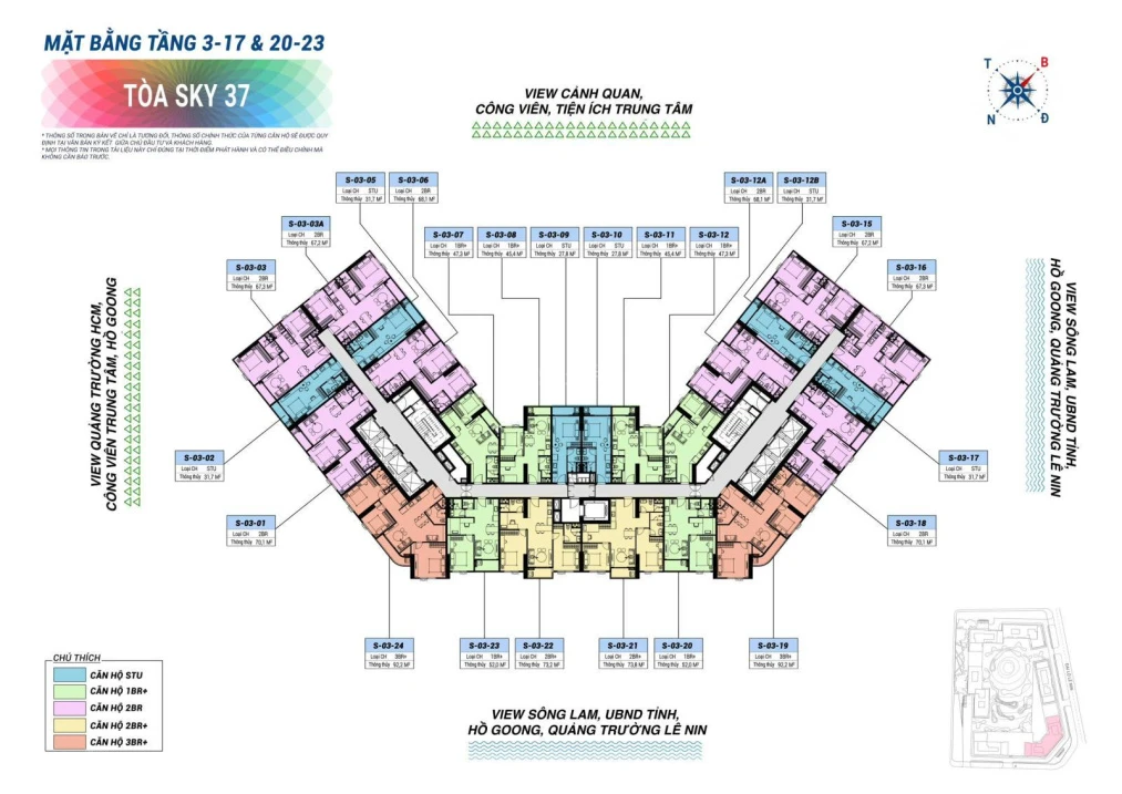 Dự án Sun Glory Residence chung cư cao cấp tại lõi trung tâm TP Vinh - Nghệ An - Ảnh thu nhỏ 4