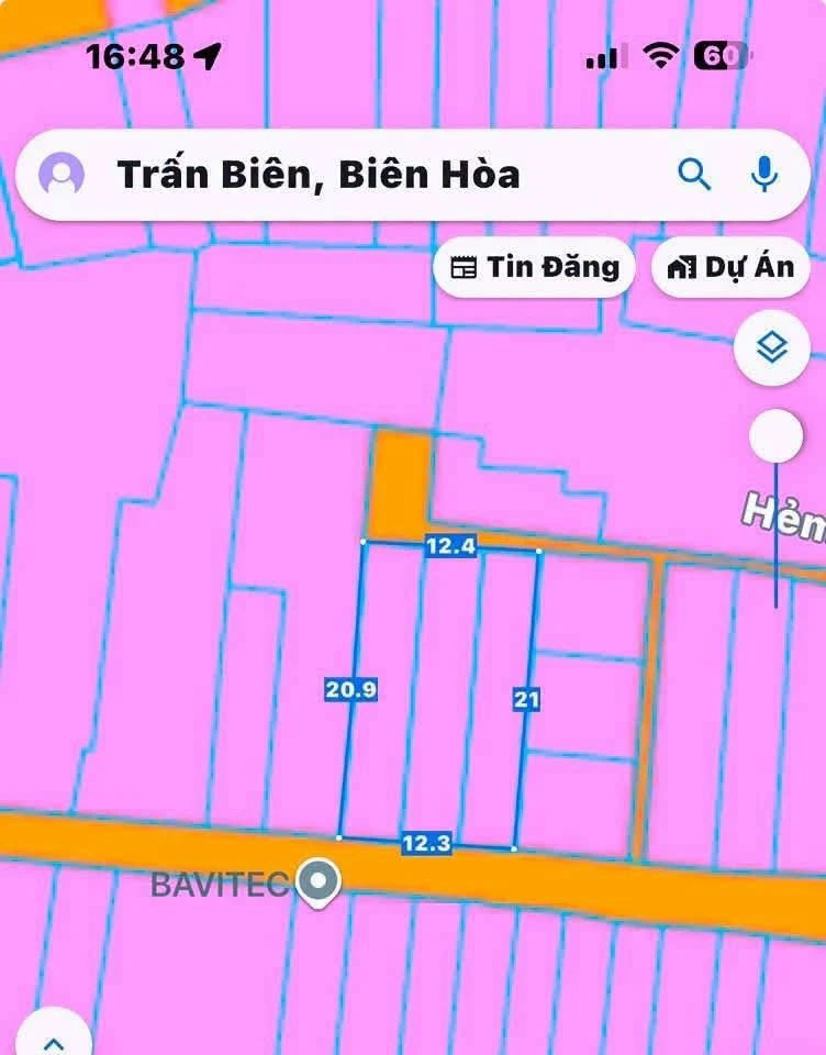 Bán đất thổ cư 4,1x21m sổ riêng gần đường Hàn Thuyên, Phường An Bình, Đồng Nai - Ảnh thu nhỏ 4