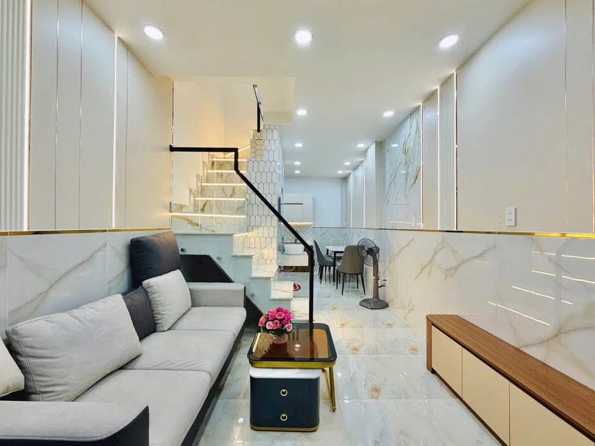 Bán nhà hẻm 576 Quang Trung, Phường 10, Gò Vấp, 3x8m, 2PN, full nội thất, 3,45 tỷ - Ảnh thu nhỏ 2