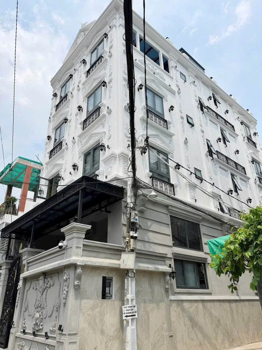 Bán nhà góc 2 mặt hẻm 3 tầng thang máy 109,5m2, 15 phòng cho thuê, Lê Định, Bình Thạnh, giá 25 tỷ - Ảnh thu nhỏ 2