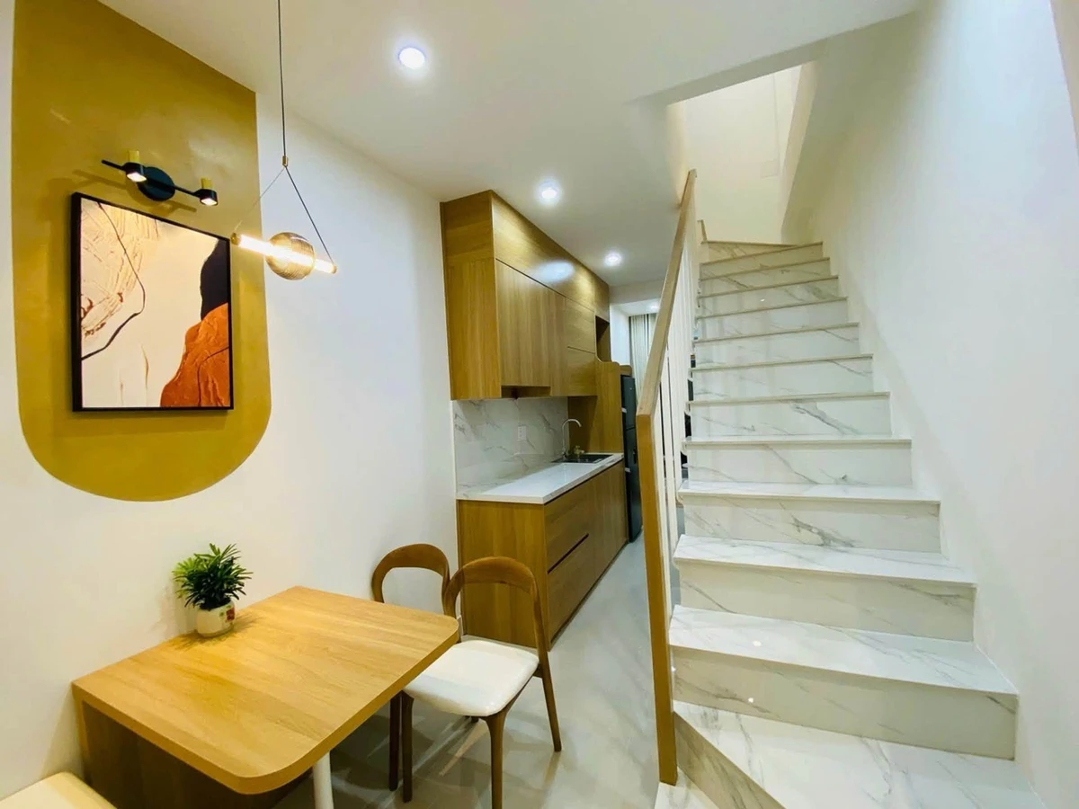 Bán nhà hẻm 1 trệt 1 lầu 3PN full nội thất gần cầu Bông, Lê Văn Duyệt, Bình Thạnh - Ảnh thu nhỏ 3