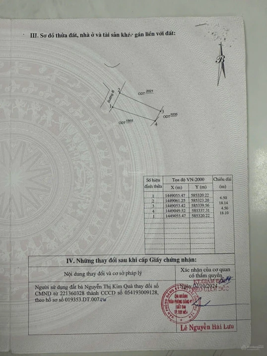 Bán Lô Đất 100m2 Đường Nguyễn Trung Trực, Tp. Tuy Hòa. Giá 1,35 tỷ. - Ảnh thu nhỏ 5
