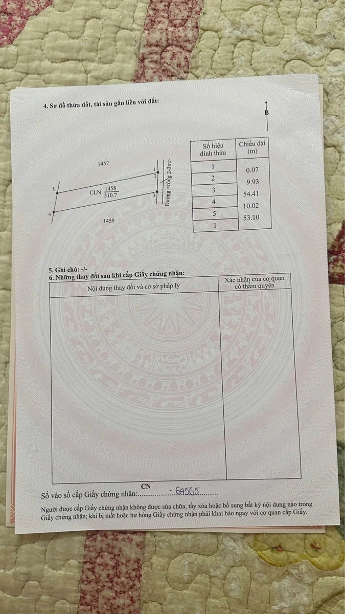 Bán đất tổ dân phố Phường Thành Nhất 500m2 435 triệu - Ảnh thu nhỏ 2